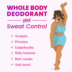Unscented | Cream Tube Deodorant | + Sweat Control