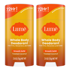 Toasted Coconut | Solid Stick Deodorant 2-Pack