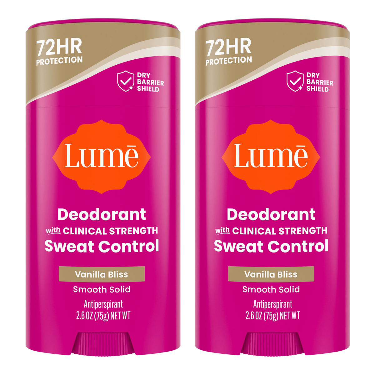 Vanilla Bliss | Sweat Control Solid Deodorant 2-Pack