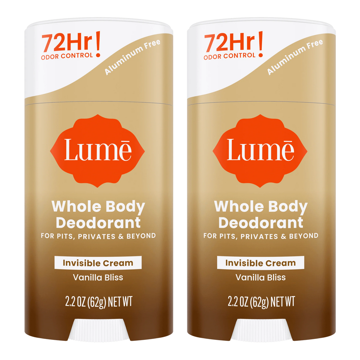 Vanilla Bliss | Cream Stick Deodorant 2-Pack