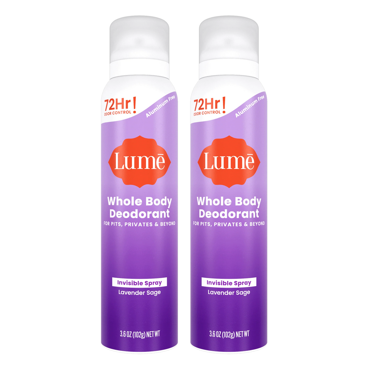 Lavender Sage | Spray Deodorant 2-Pack